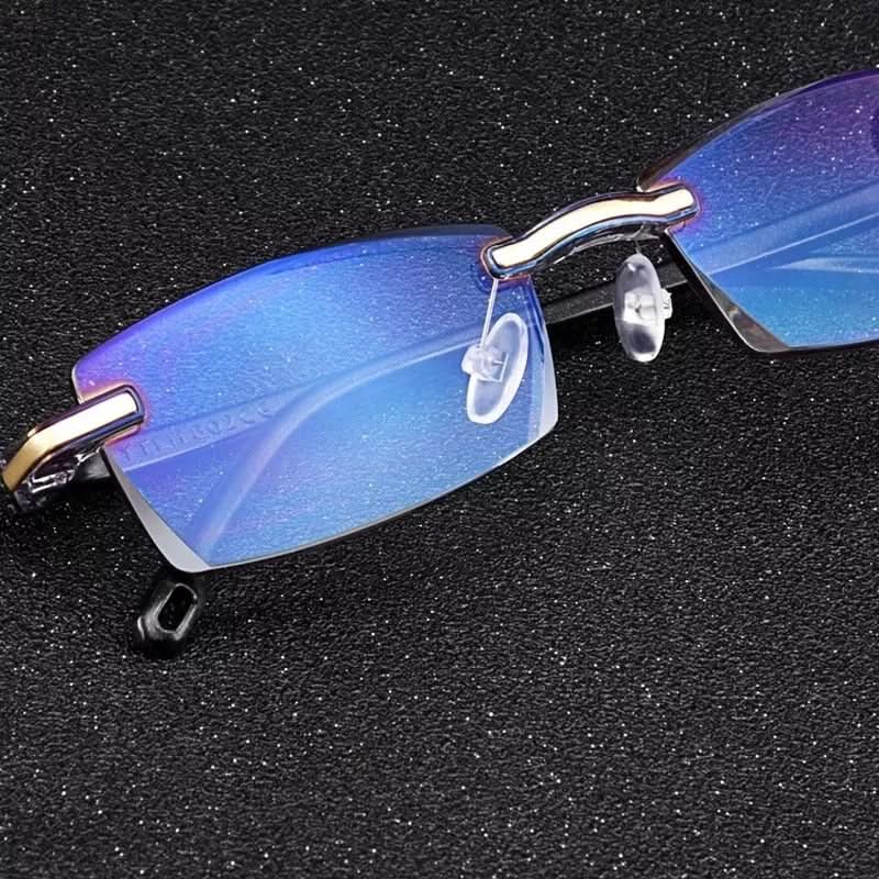 Anti-blue light multifocal reading glasses for computer use. Unisex, lightweight, and comfortable eye protection.