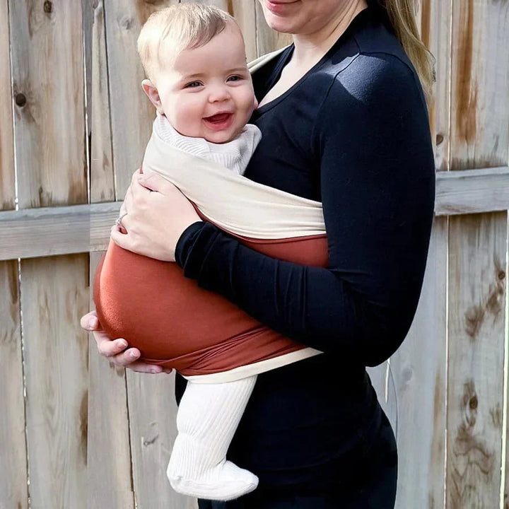 Unisex multifunctional baby wrap carrier for hands-free infant carrying & comfortable newborn snuggles. Parenting essential.