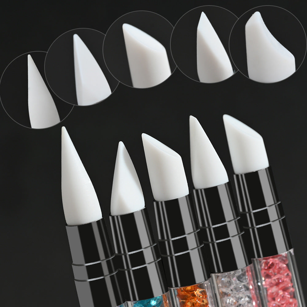 Complete unisex nail art detailing tool kit for flawless, intricate designs. Essential for professional & DIY manicures.