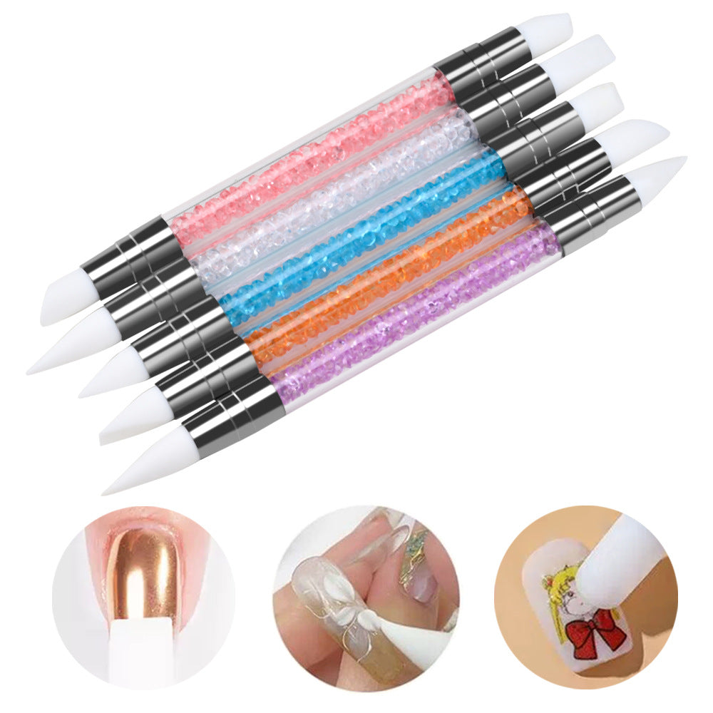 Versatile nail art detailing tools for intricate designs, dots, and lines. Essential beauty tools for DIY & professional nail artists.