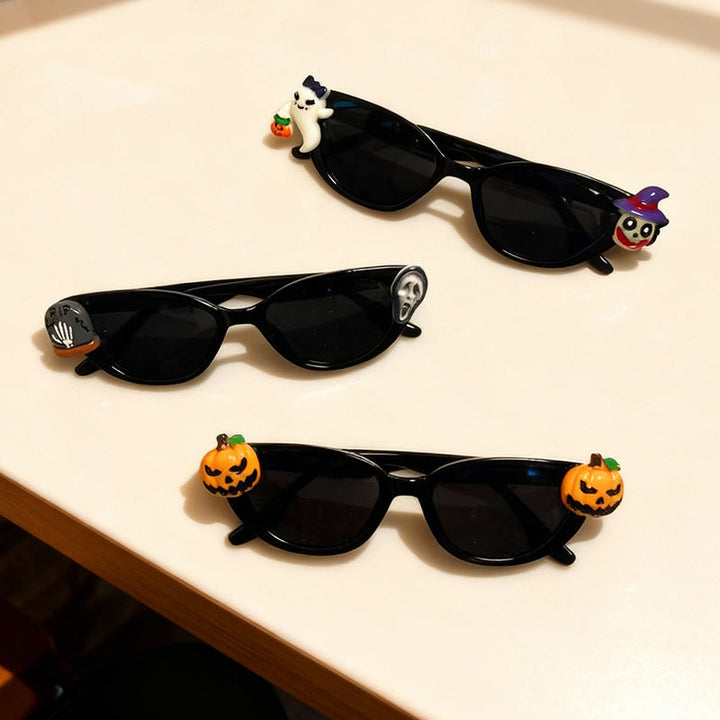 Trendy cat-eye sunglasses, a unique novelty eyewear choice for festivals & parties. Unisex design offers UV protection.