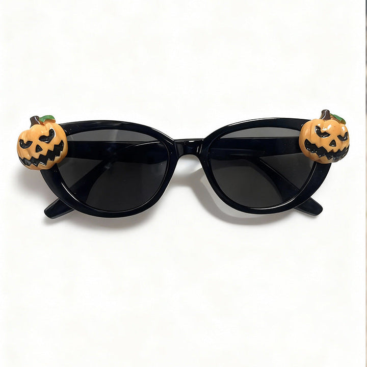 Playful colored cat-eye novelty sunglasses. Essential party accessories & festival fashion statement with UV protection.