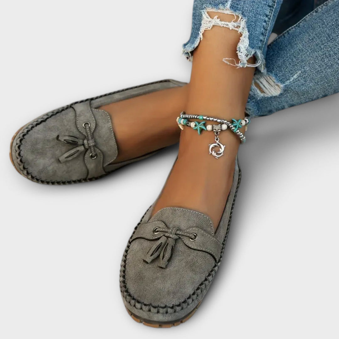 Stylish unisex slip-on loafers, perfect for casual or office wear. All-season comfort footwear with orthopaedic support.