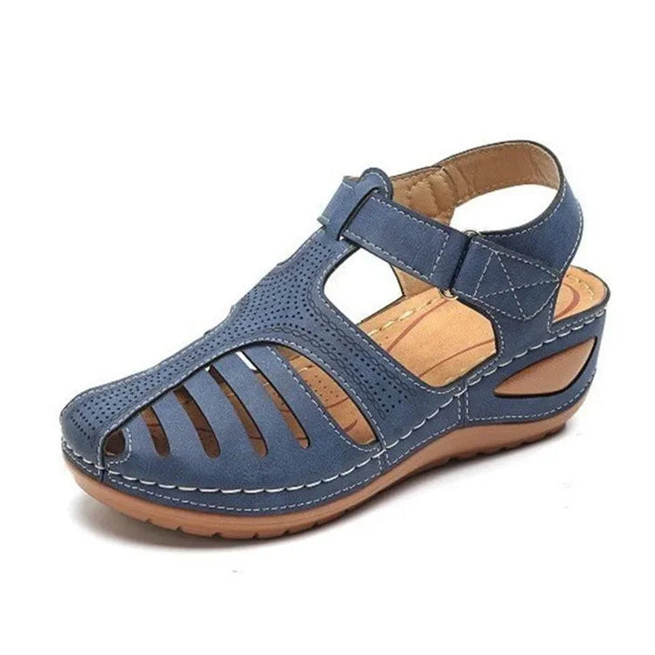 Unisex supportive orthopedic comfort sandals for daily wear. Great for walking, arch support & foot pain relief this summer.