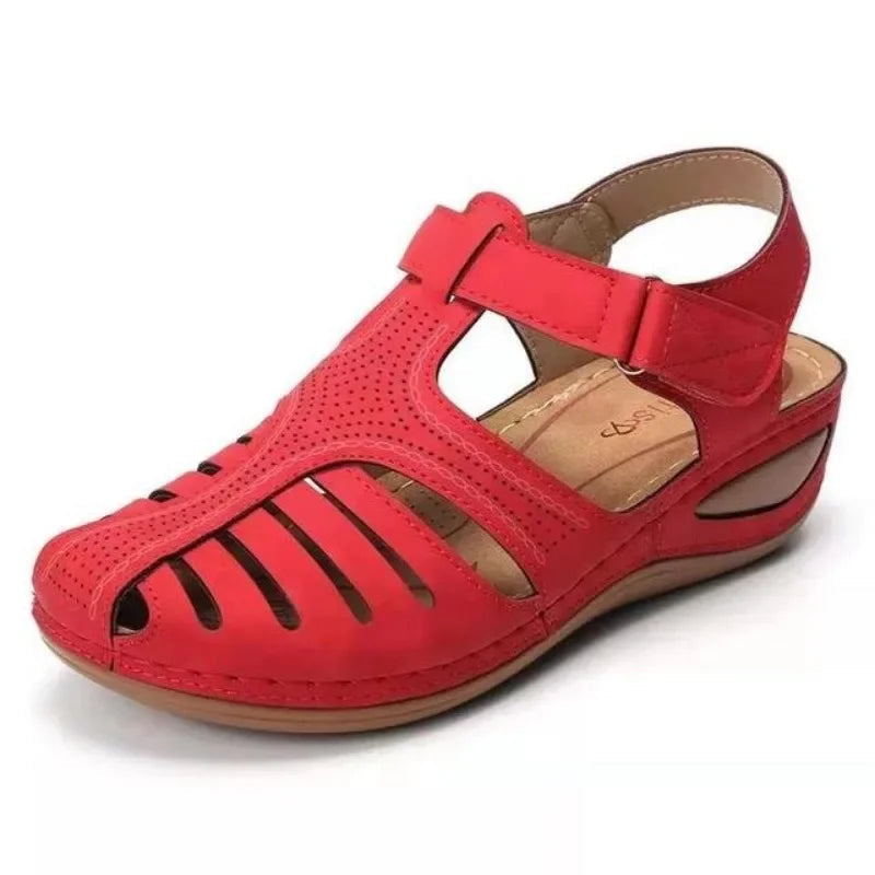 Summer unisex orthopedic comfort sandals with arch support. Supportive casual footwear for daily walking & foot pain relief.