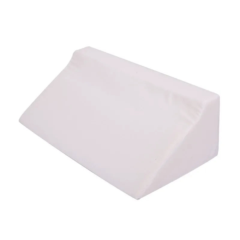 Unisex orthopedic wedge pillow for reflux & pain relief. Supports back, neck, and promotes better sleep.