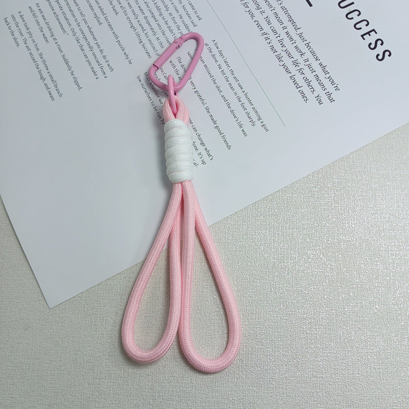 Multi-color paracord keychain, stylish yet practical outdoor adventure & survival gear.