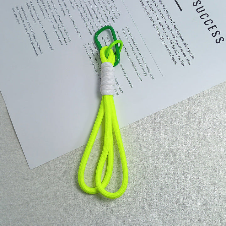 Unisex paracord keychain for EDC, a durable carabiner holder for all your adventures.
