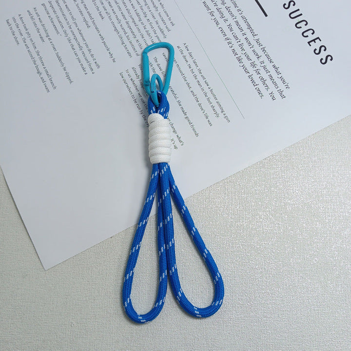 Secure everyday carry paracord keychain, durable, stylish accessory for adventure.