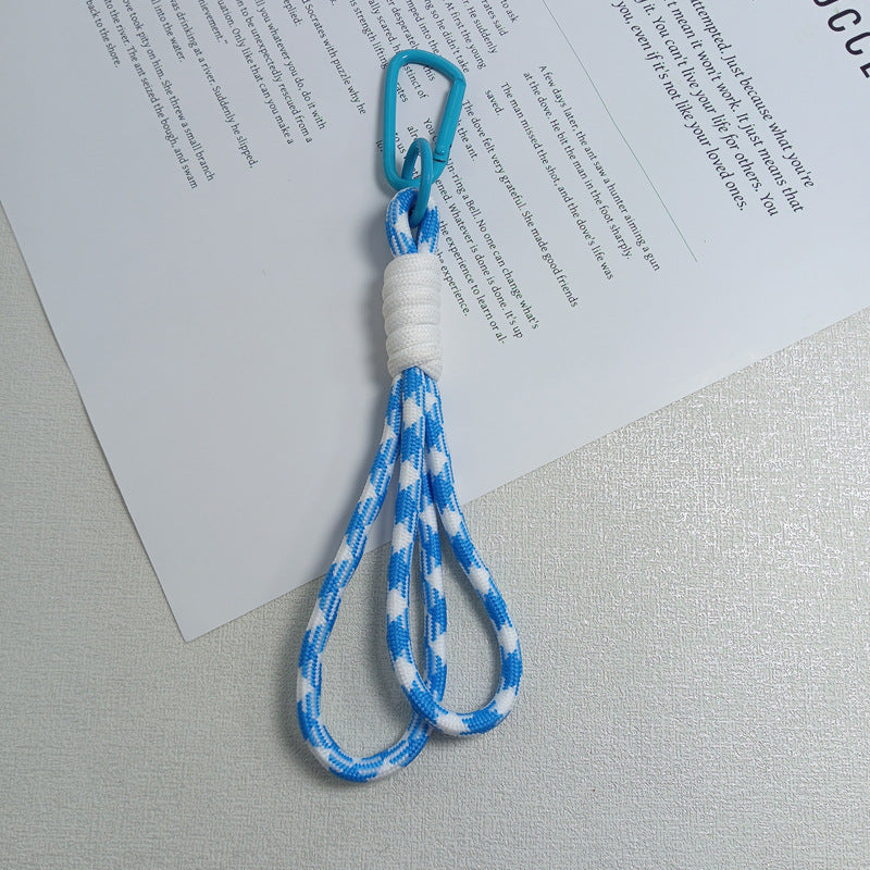 Stylish & portable paracord keychain for outdoor enthusiasts; durable & secure key holder.