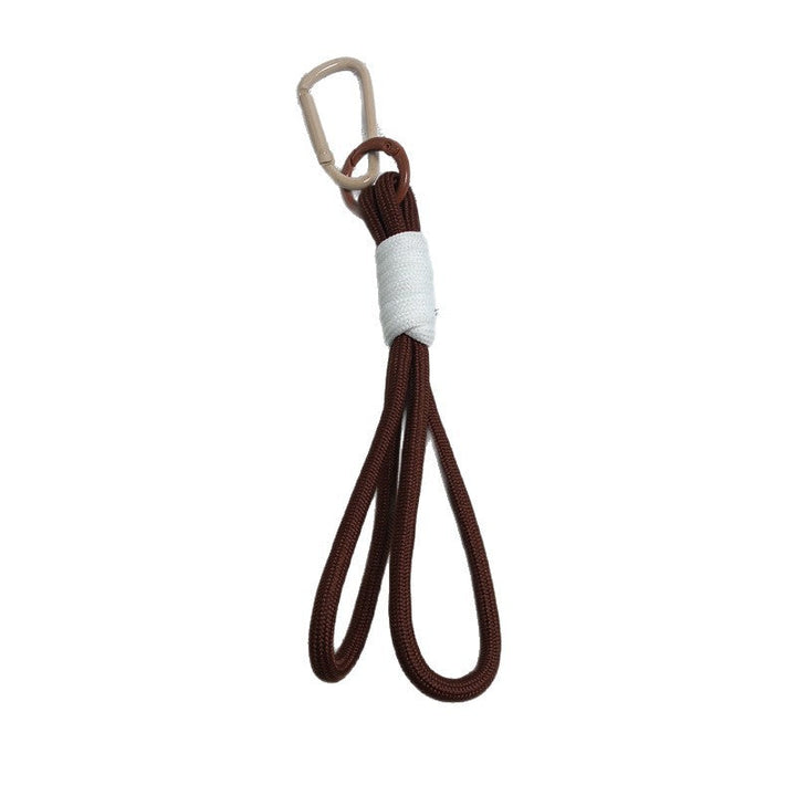 Tactical paracord keychain holder, a rugged accessory for adventure, EDC & secure keys.