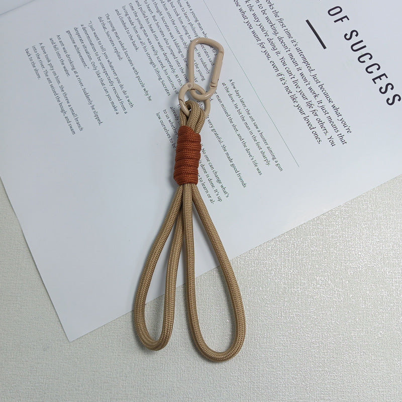 Adventure-ready paracord keychain, a durable and versatile outdoor key holder for EDC.