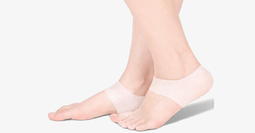 Supportive unisex heel sock, ideal for plantar fasciitis & heel spur pain relief, promoting foot comfort.