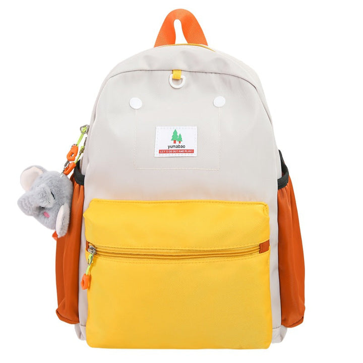 Soft, fluffy plush animal backpack. Unisex design offers cute style and comfort for kids and adults on the go.