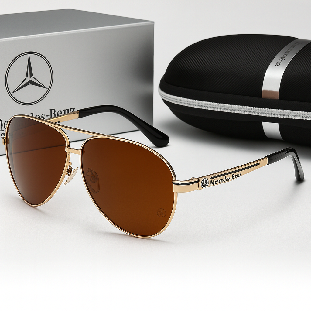 Premium black polarized unisex driving sunglasses. Anti-glare luxury eyewear for outdoor activities, offering UV protection.