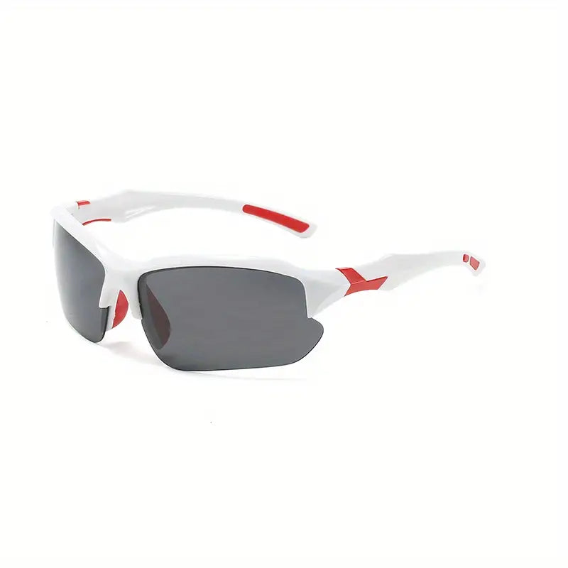 Lightweight cycling & running sunglasses with polarized lenses for enhanced outdoor vision.
