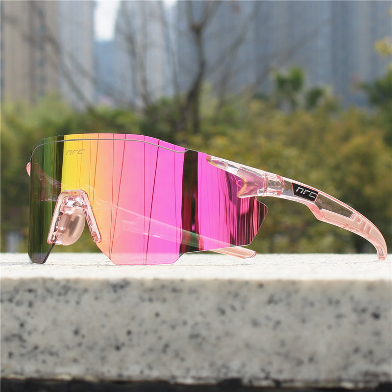Stylish & lightweight unisex polarized sports sunglasses for men & women, offering ultimate UV protection for active use.