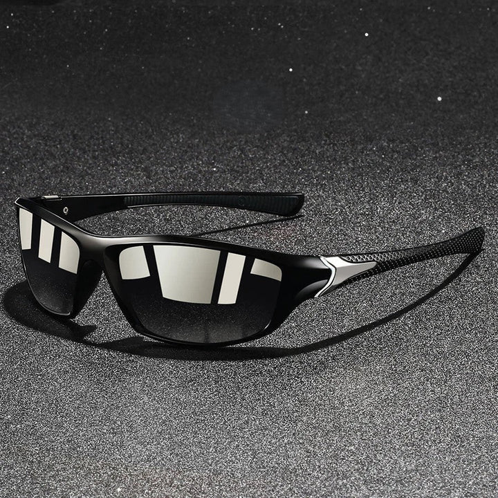 Durable, lightweight unisex polarized sunglasses, UV400 eye protection for all-day comfort.