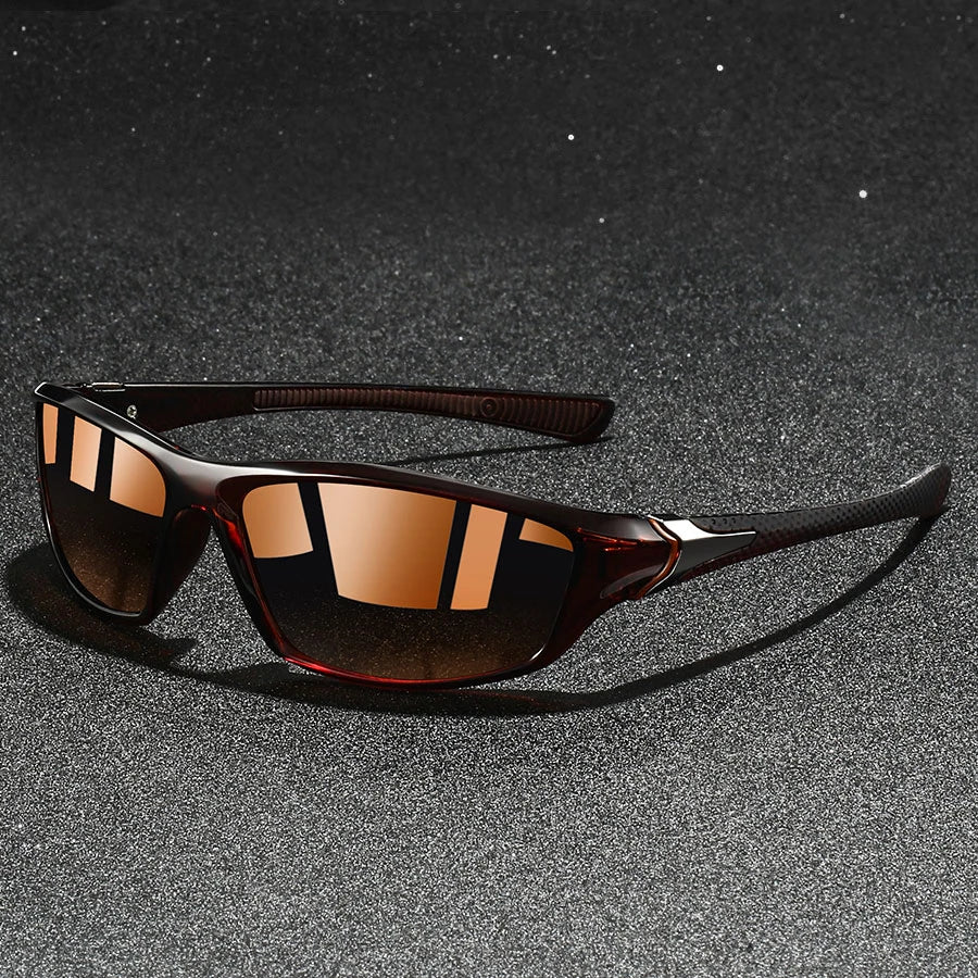 Premium unisex polarized sunglasses, UV400 protection for day & night, ensuring clear, anti-glare vision.