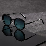 C2 black frame blue film