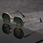 Golden FRAME GRADIENT BLUE SLAB