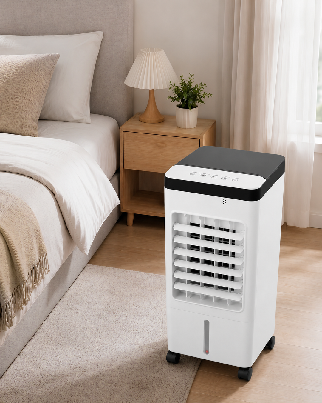 Unisex Portable Air Conditioner WC2026, compact personal cooler with quiet powerful cooling for home use.