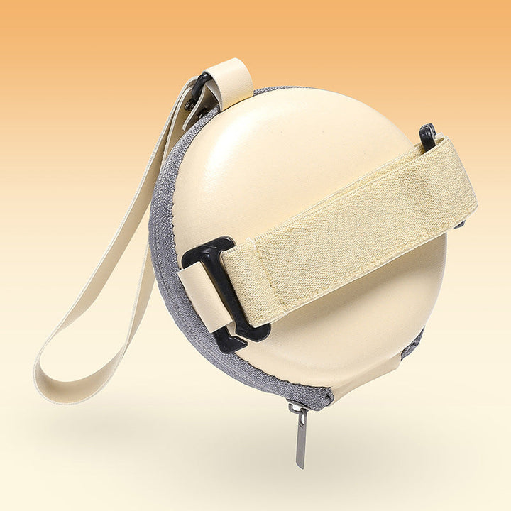Unisex portable hard case for eyeglasses & sunglasses. Secure zipper closure offers robust protection for travel.