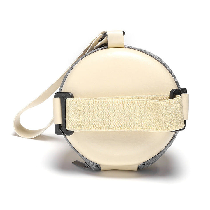 Portable hard shell glasses case, perfect travel accessory for securing eyeglasses & sunglasses. Ergonomic design.
