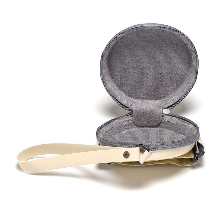 Secure unisex sunglasses case with robust hard shell protection & zipper. Essential eyewear travel accessory.