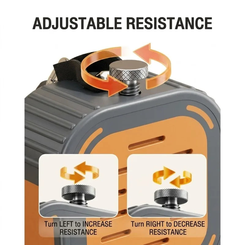 Unisex resistance trainer & portable home gym designed for effective full body fitness workouts.