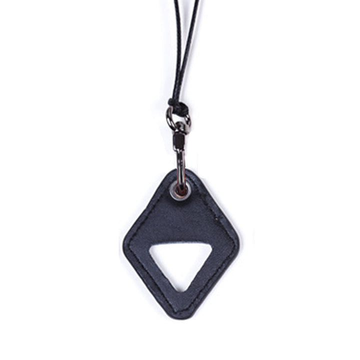 Stylish unisex leather pendant keychain accessory. Keep keys secure & bags chic with this durable design.