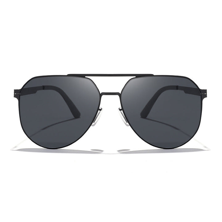 Classic aviator sunglasses, polarized lenses block UV rays & reduce glare. Essential fashion accessory for men & women.