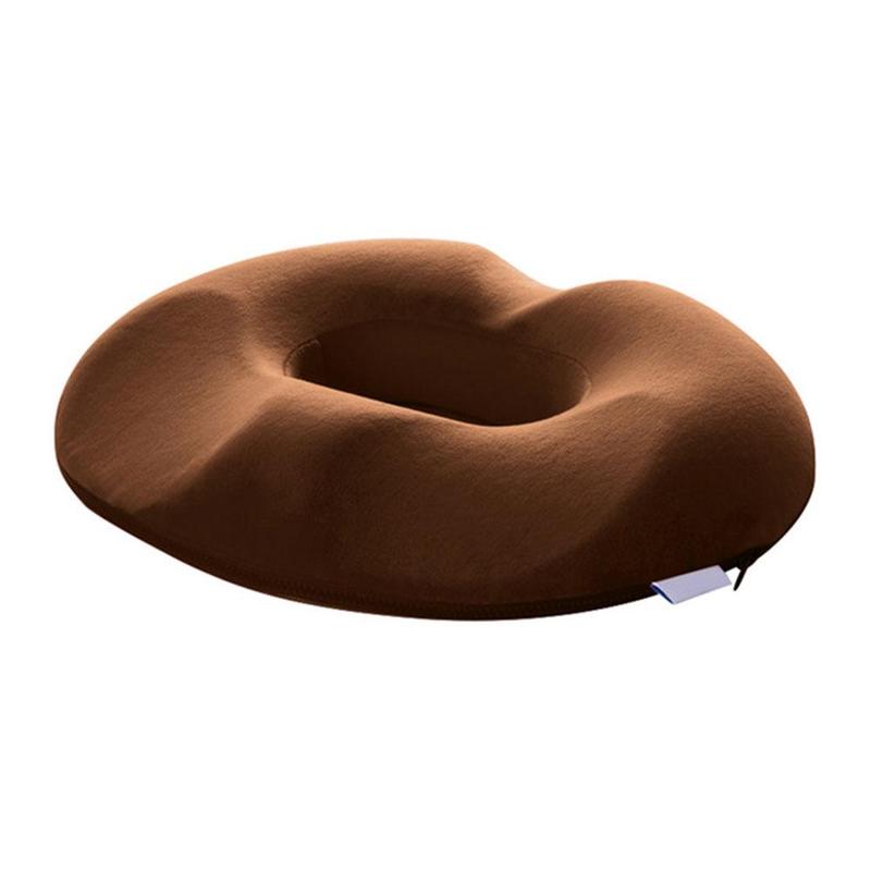 All-purpose pressure-relieving seat cushion for comprehensive pain relief. Supports coccyx, hemorrhoids & back.