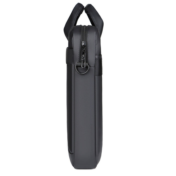 Secure professional unisex laptop business bag, ideal for travel & work.