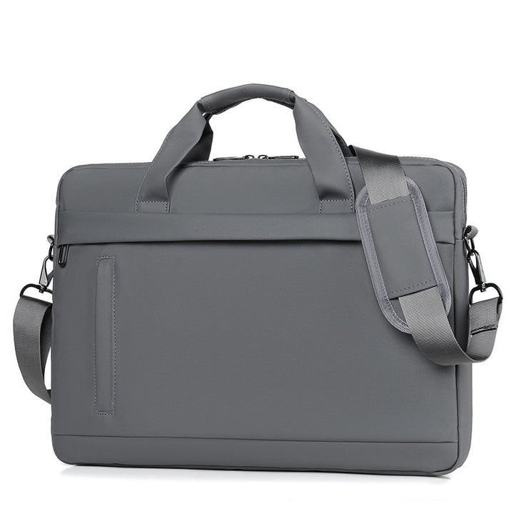 Versatile unisex business bag, a multi-functional laptop briefcase designed for daily commute.
