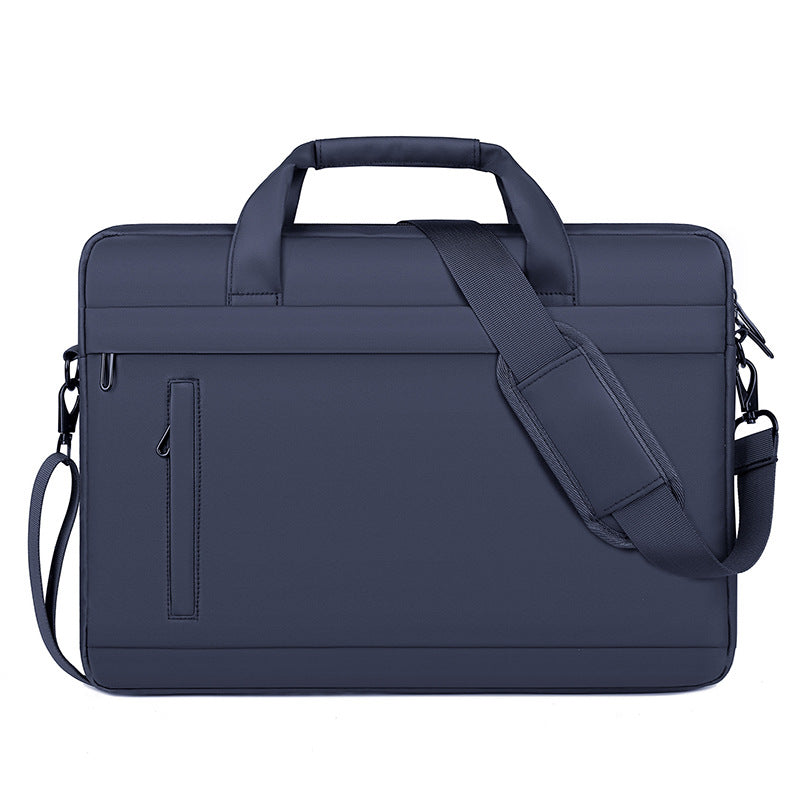 Durable multi-functional unisex laptop briefcase, ideal for professional business travel.