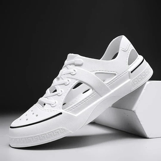 Durable quick-dry unisex aqua shoes, ideal for outdoor water sports, beach travel, and summer comfort.