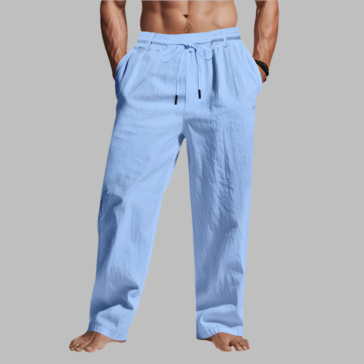 Relaxed fit drawstring leisure pants for men & women. Great casual wear, summer beach days or vacation.
