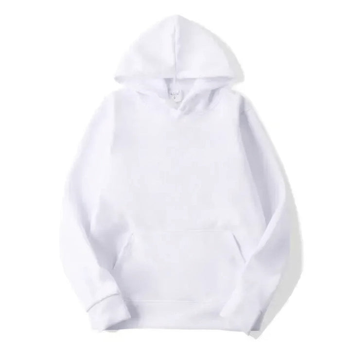 Relaxed fit unisex hoodie for ultimate warmth and comfort during casual activities.