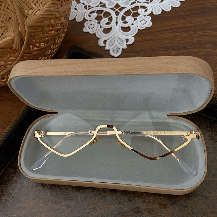 Unisex geometric retro sunglasses, a fashionable eyewear accessory with UV protection.