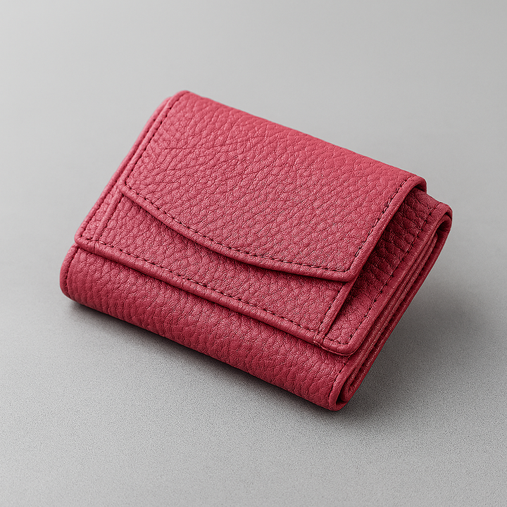 Authentic handmade leather RFID wallet. Unisex design, perfect travel wallet with coin purse.