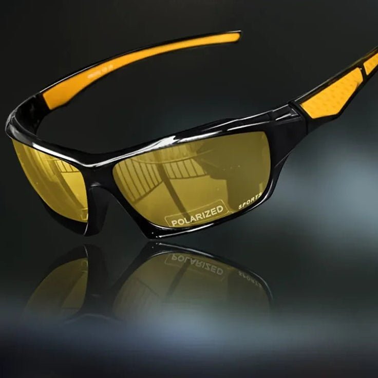 Fashionable round polarized sunglasses, unisex accessory providing UV400 eye protection and comfort.