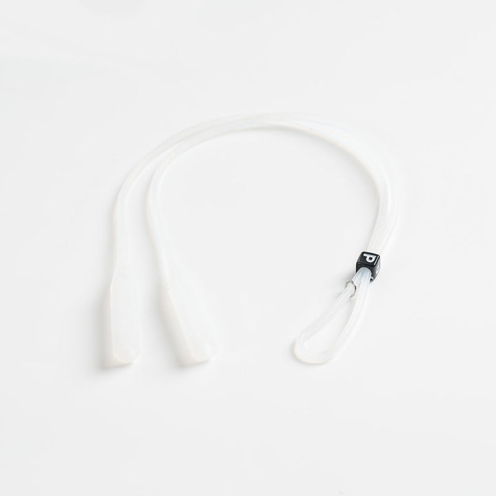 Durable silicone glasses strap, a stylish and comfortable anti-slip eyewear accessory for active use.