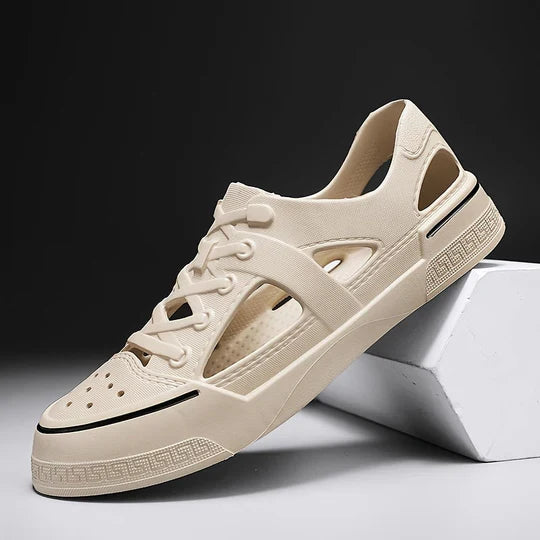 Quick-dry, anti-slip unisex water shoes. Sneaker-style design for outdoor adventures, beach, and summer activities.