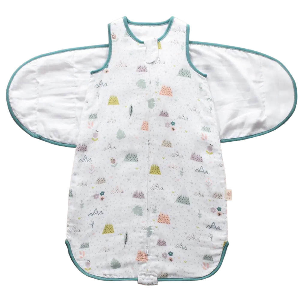 Unisex soft cotton baby swaddle wrap for easy diaper changes. Perfect newborn comfort & infant sleep essential.