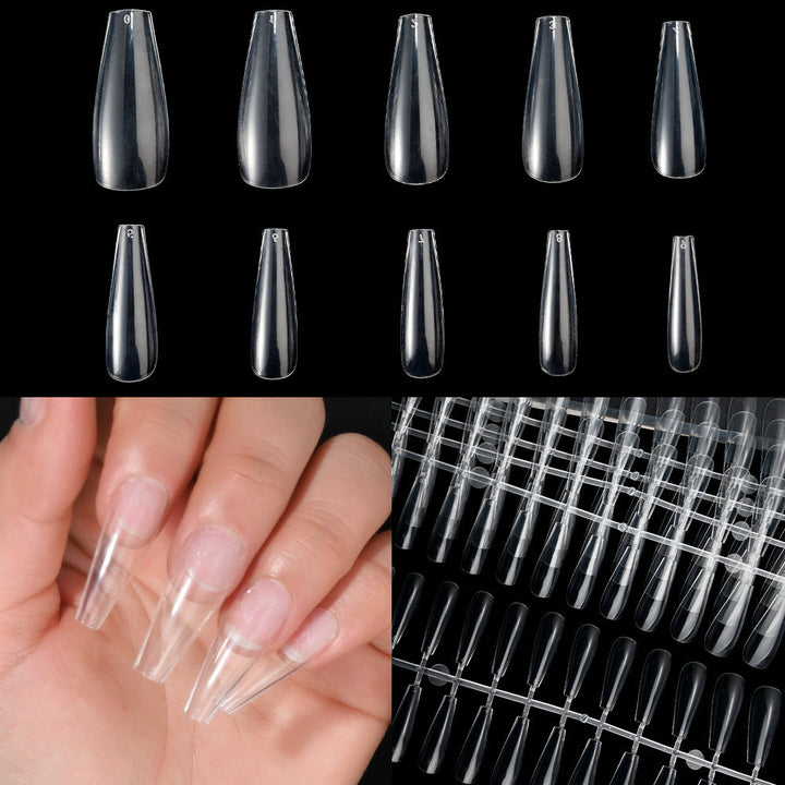 Professional flexible soft gel nail tips for salon-quality extensions. Durable manicure tools & nail art supplies.