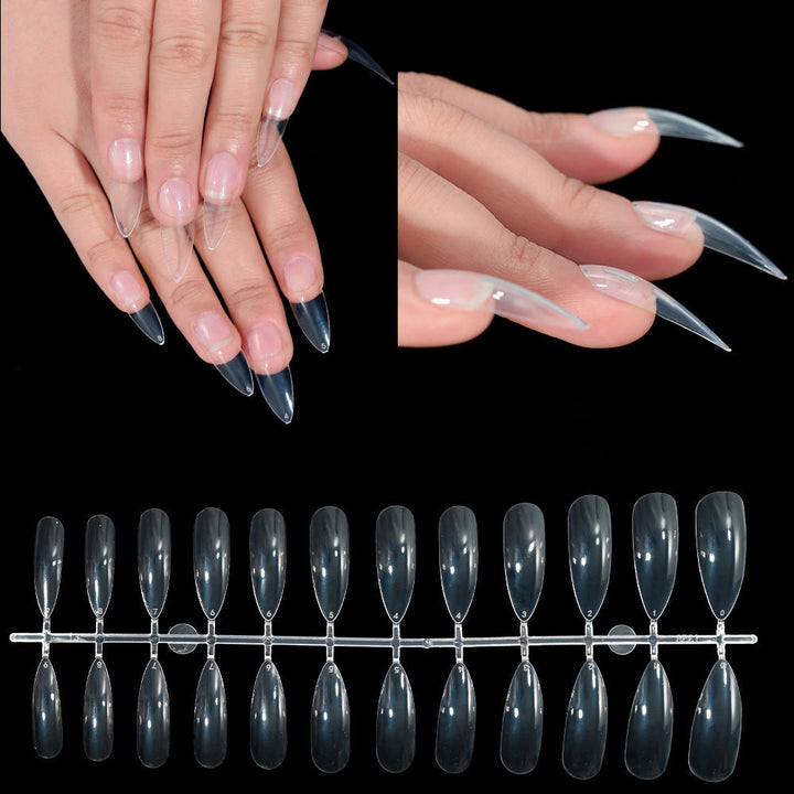 DIY nail extension tips: flexible soft gel for seamless application. Achieve perfect gel nails at home with ease.