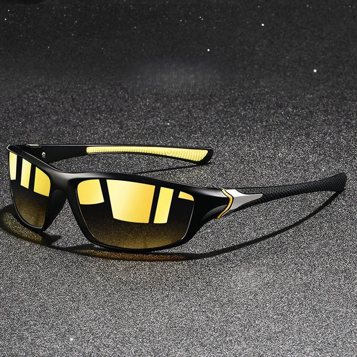 Stylish unisex polarized sport sunglasses, ideal UV400 anti-glare eyewear for running, cycling & outdoor sports.