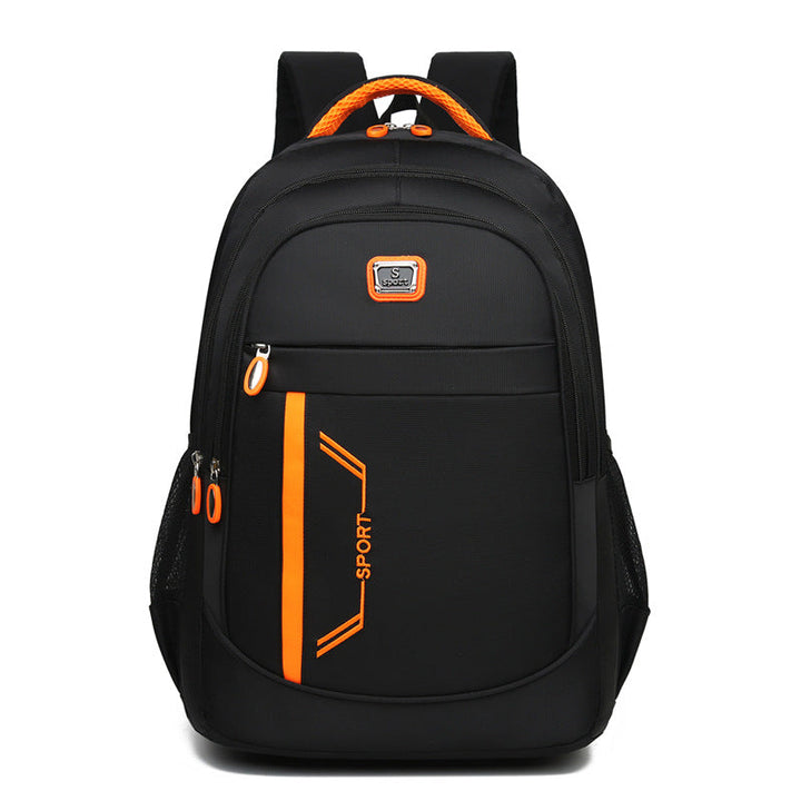 Comfortable unisex adventure daypack, perfect as a sports bag, gym bag or outdoor travel gear. Water-resistant.