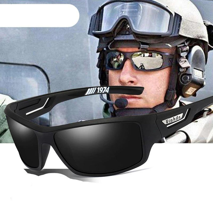 Unisex polarized UV400 sunglasses for outdoor sports. Excellent anti-glare protection and clear vision.